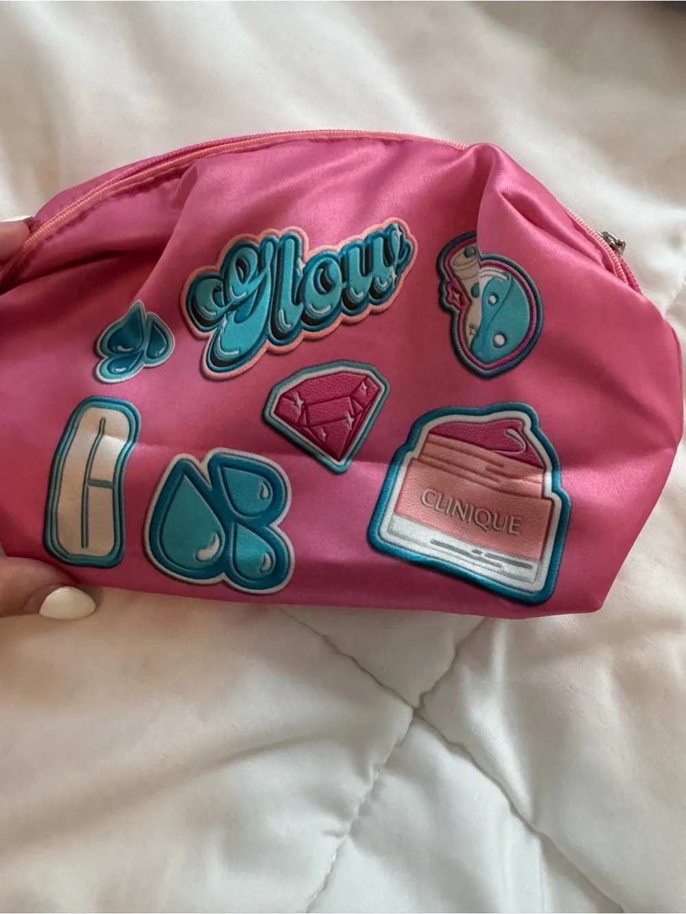 New Clinique Cosmetic Pouch Assorted